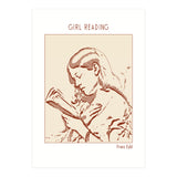 Girl Reading – Franz Eybl (Print Only) thumbnail