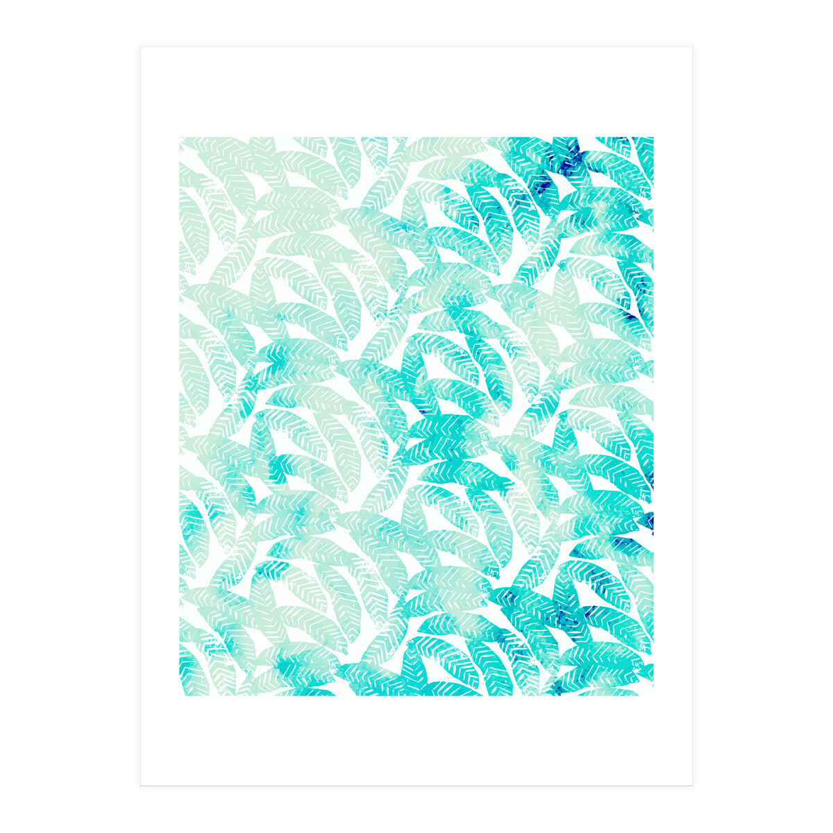 Painted Leaf Evolution (Print Only)