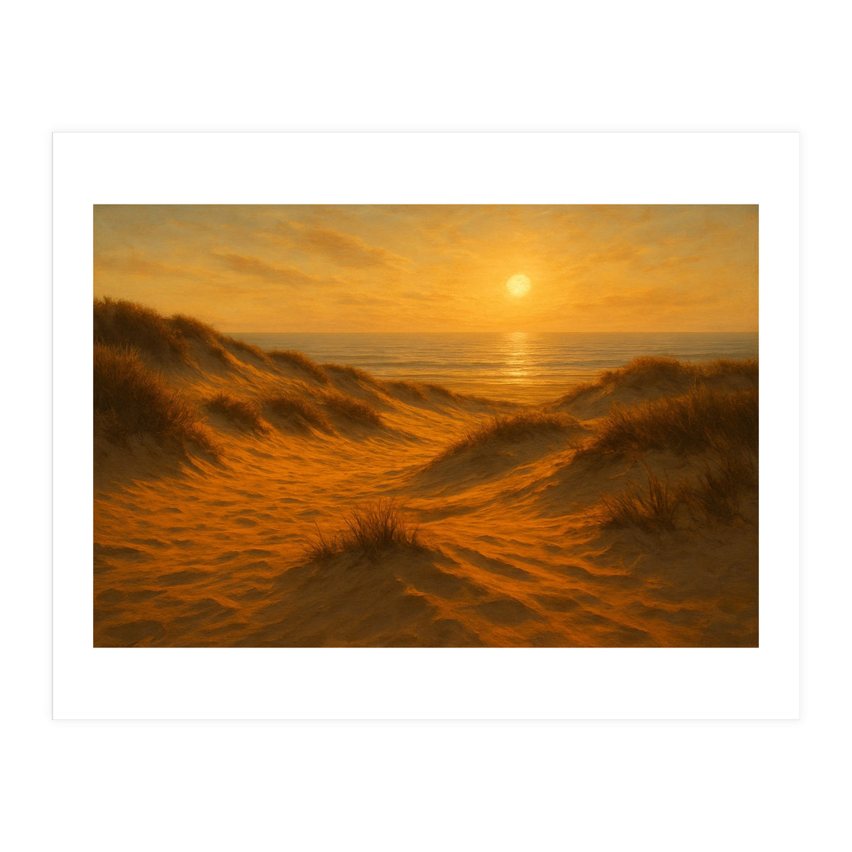 Golden Silence (Print Only)