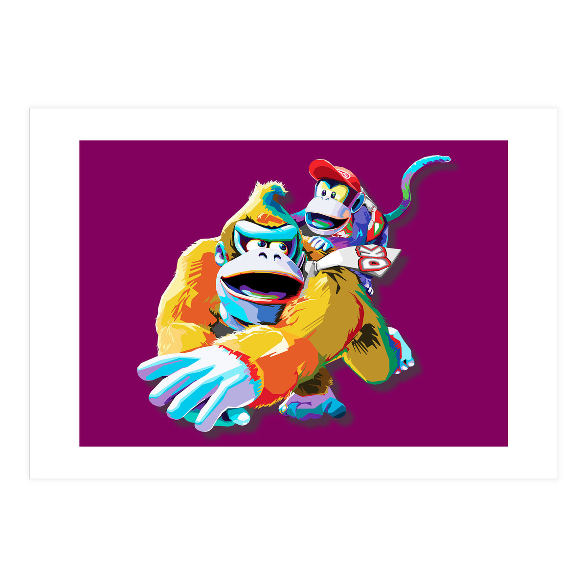 Don Key Kong Retro Pop Art (Print Only)