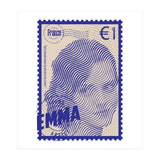 Emma Watson Stamps Art (Print Only) thumbnail