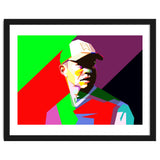Tiger Woods Golf Legendary Pop Art WPAP thumbnail