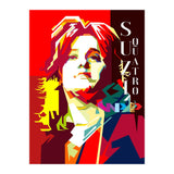 Suzi Quatro Rock N Roll Blues Singer Musician Pop Art WPAP (Print Only) thumbnail