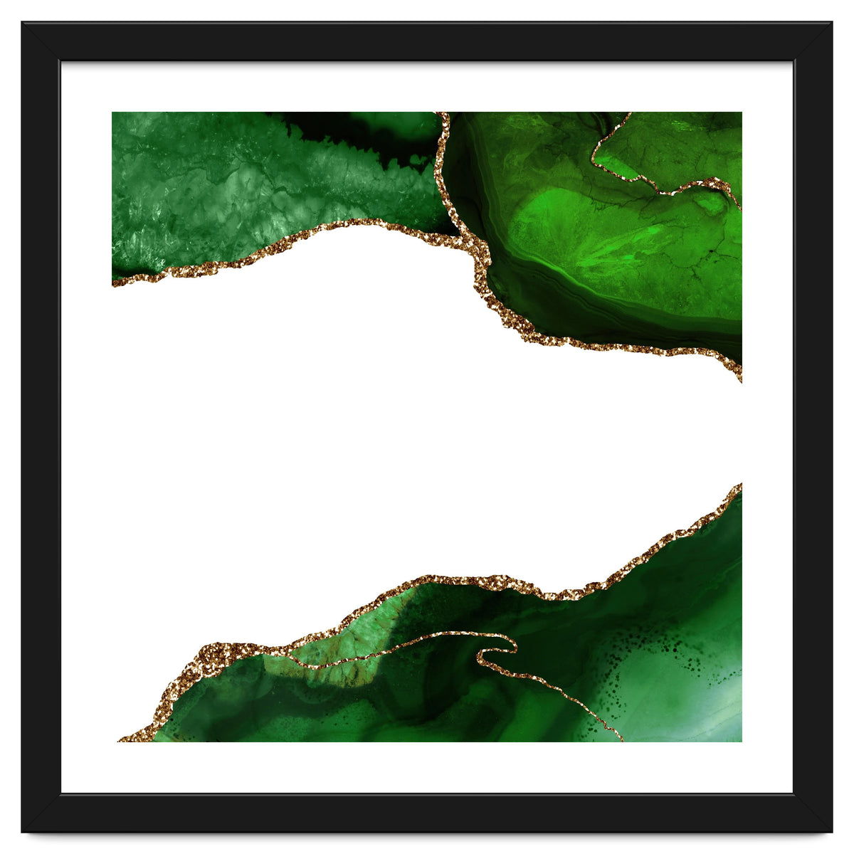 Green & Gold Agate Texture 29