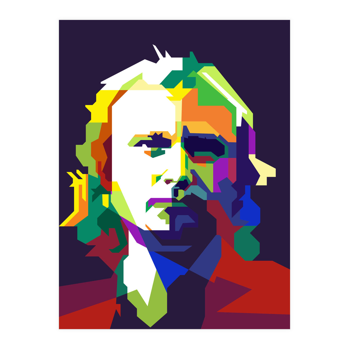Phil Collins Progressive Rock WPAP Trending Now (Print Only)