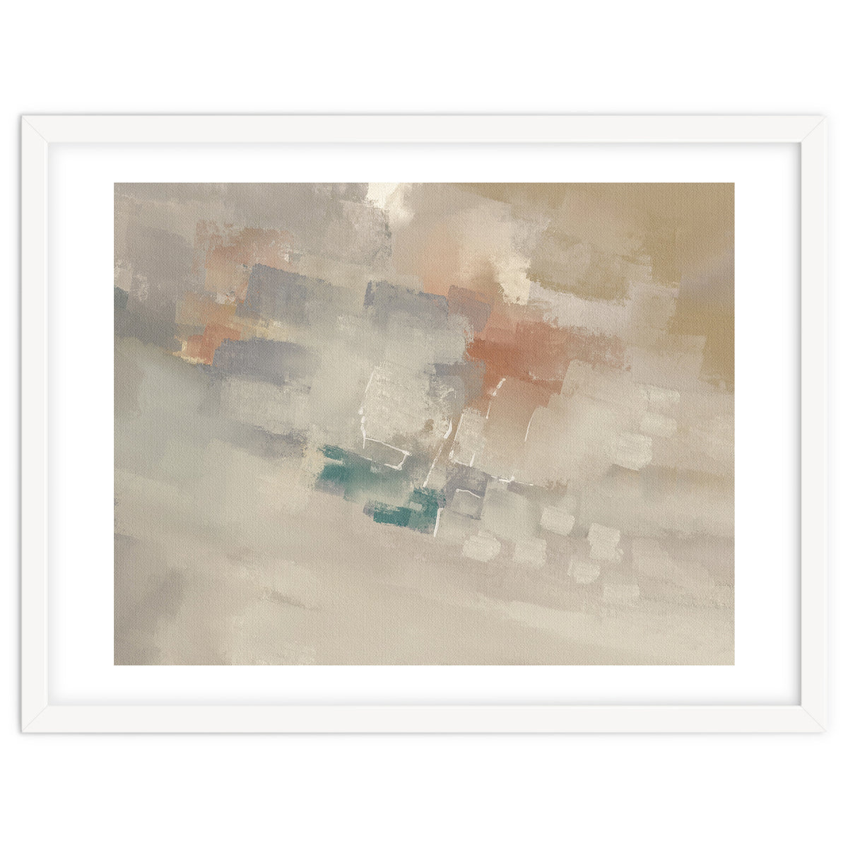 Abstract oil painting