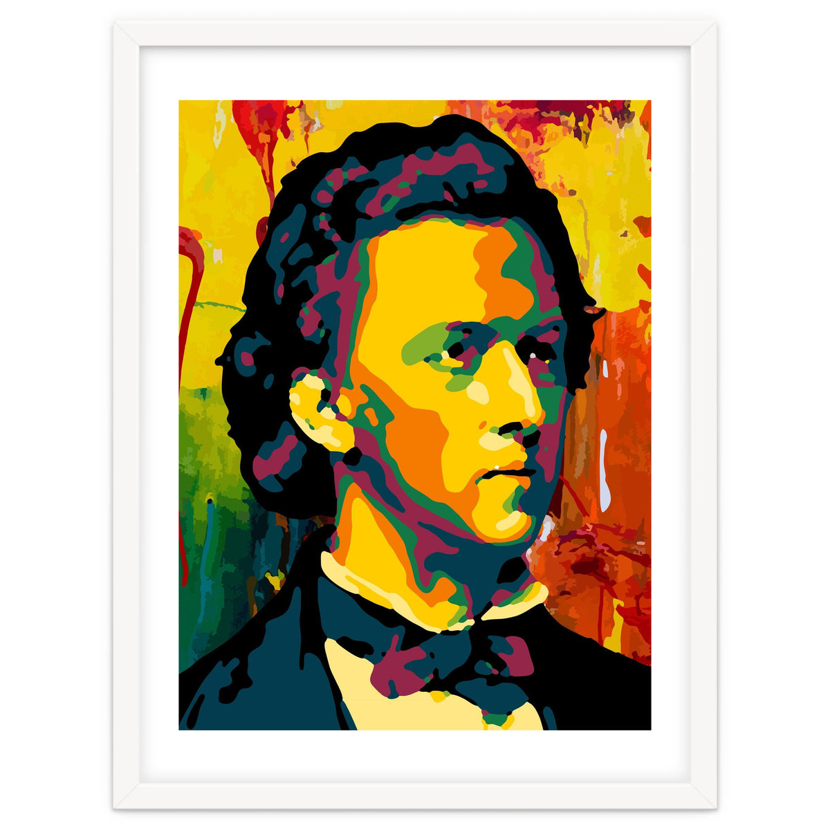 Frederic Chopin Abstract Art