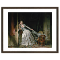 Jean-Honoré Fragonard – The Stolen Kiss | Elegant Rococo Romance & Secret Intimacy