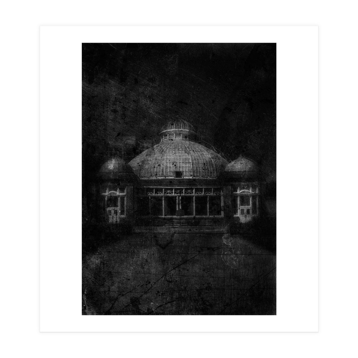 Allan Gardens Conservatory Palm House No 3 Old Film Version (Print Only)