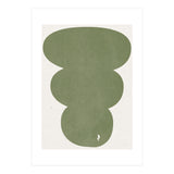 GREEN WATERCOLOR SHAPES NO.4 (Print Only) thumbnail