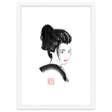 Geisha Face Red Lips thumbnail