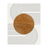 BROWN MINIMALIST MOON (Print Only) thumbnail