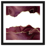 Burgundy & Gold Glitter Agate Texture 07 thumbnail