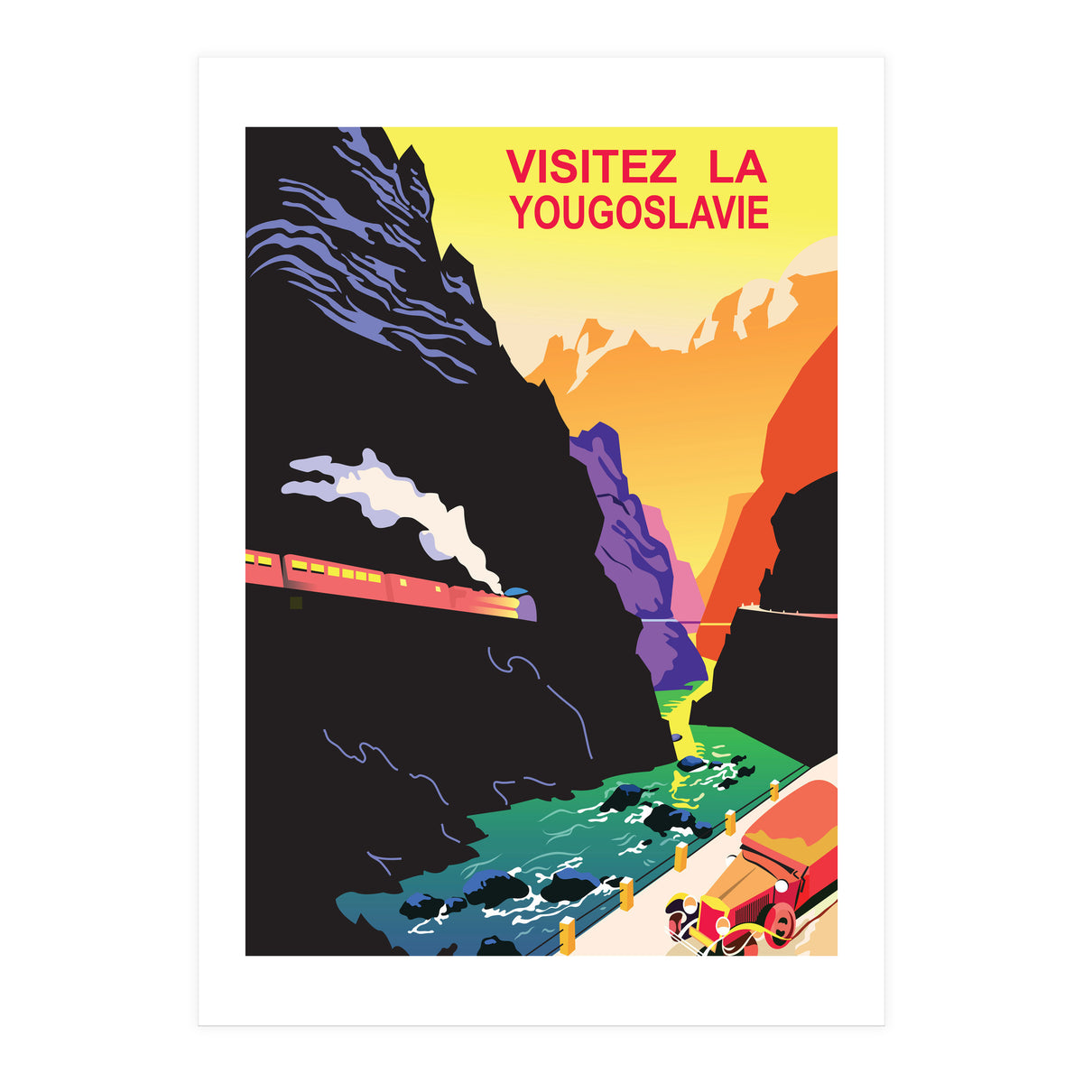 Visit Yugoslavia (Print Only)