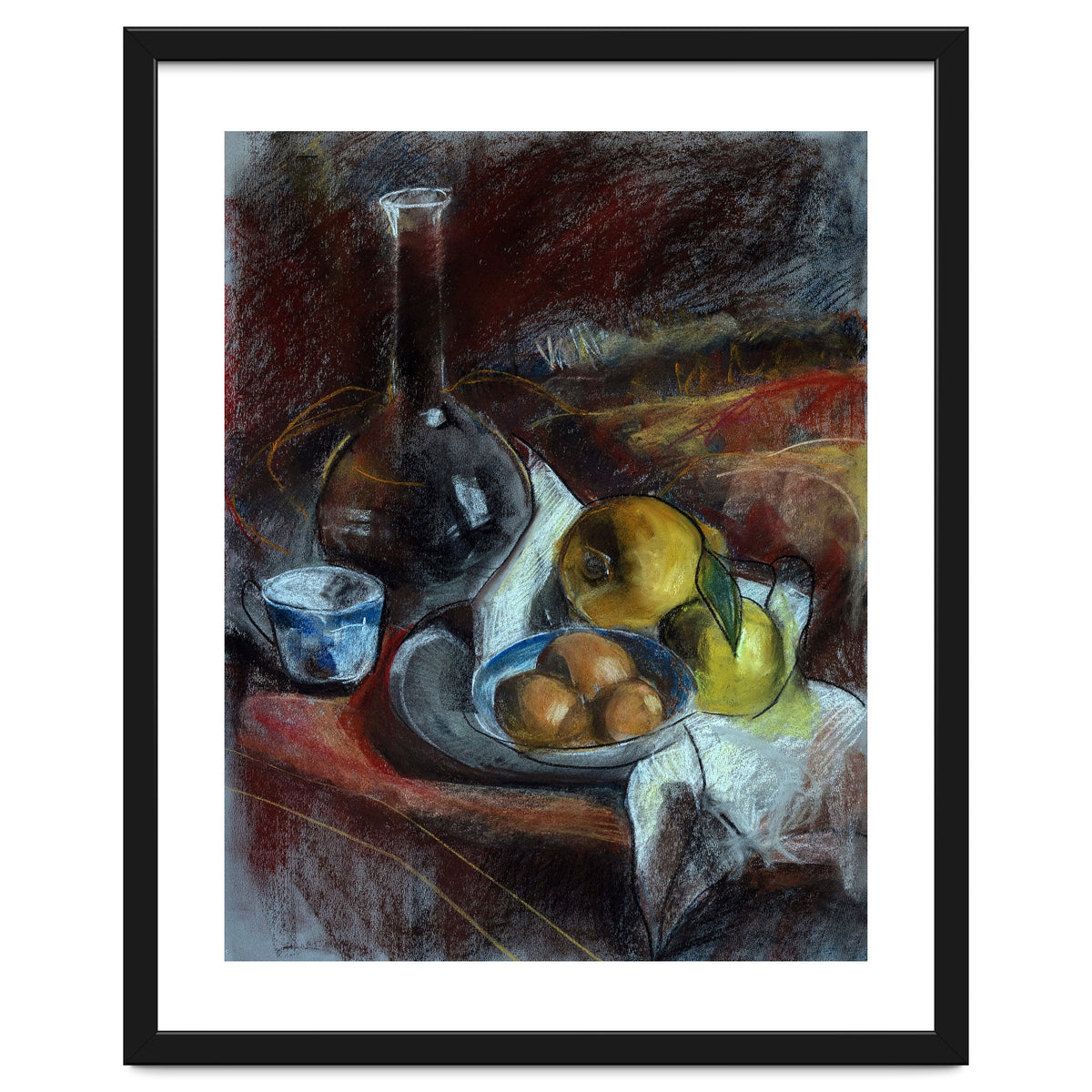 Eggs and Juicy fruits