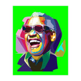 Ray Charles Jazz Singer Pop Art Illustration (Print Only) thumbnail