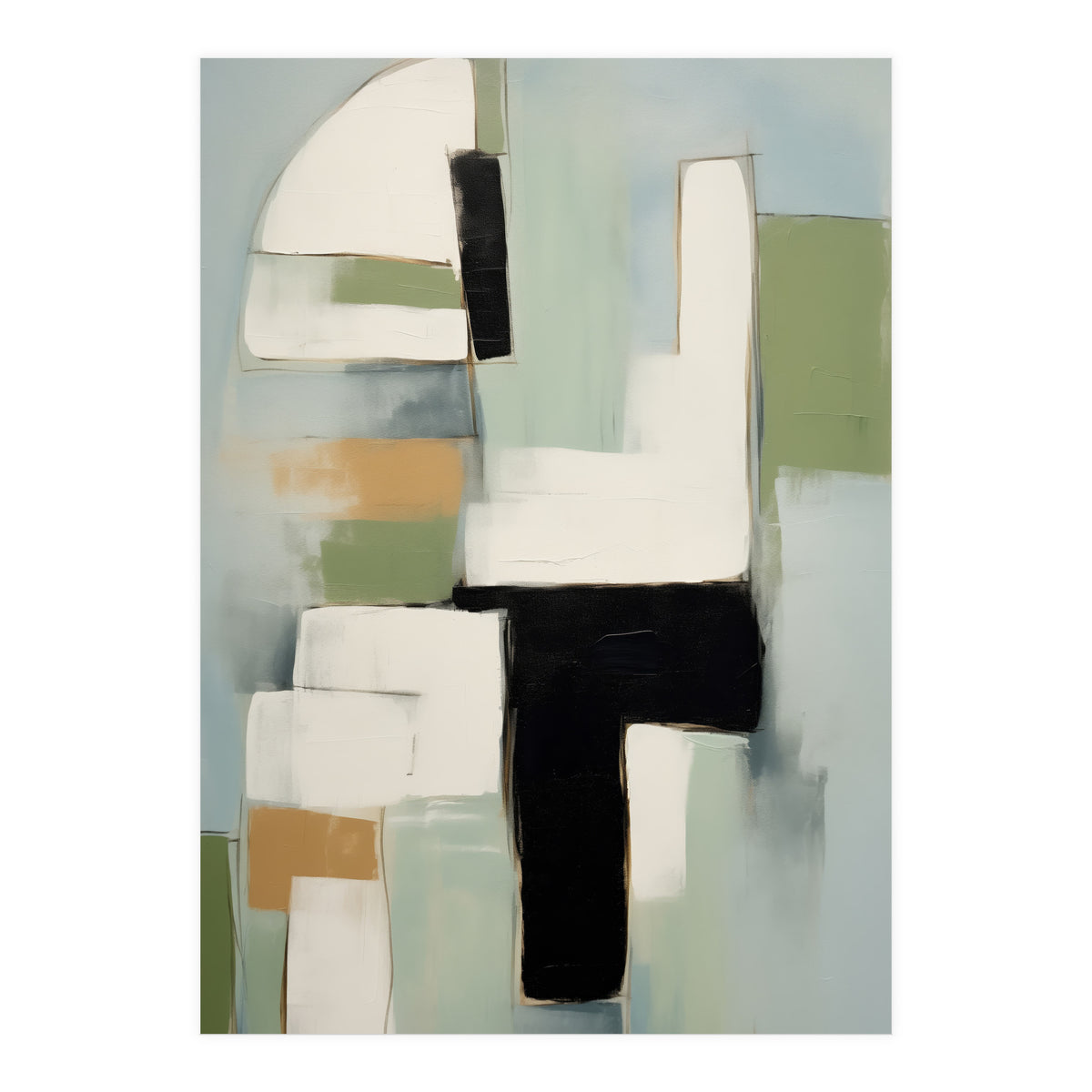 Modern Block Study 3 (Print Only)