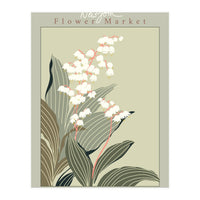 Flower Market New York Lily of the valley (Print Only)