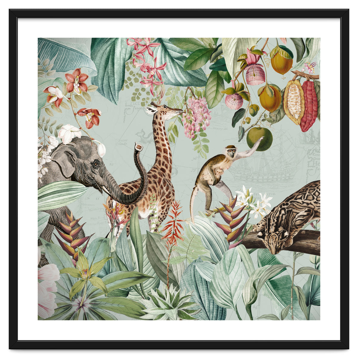 African Tropical Jungle Safari