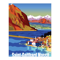 Saint Gotthard Massif, Switzerland (Print Only)
