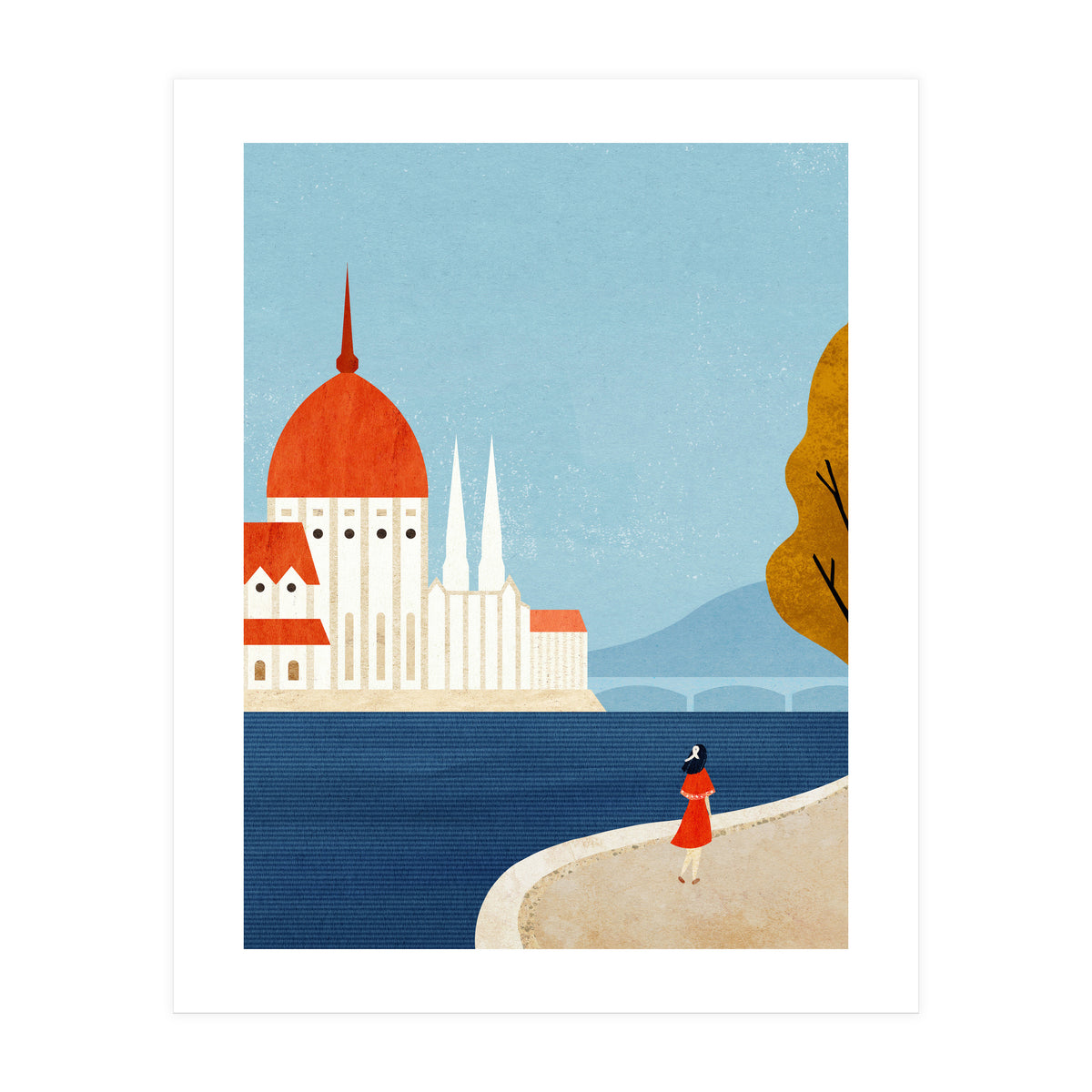 Autumn In Budapest (Print Only)