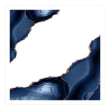 Navy & Rose Gold Agate Texture 30  (Print Only) thumbnail