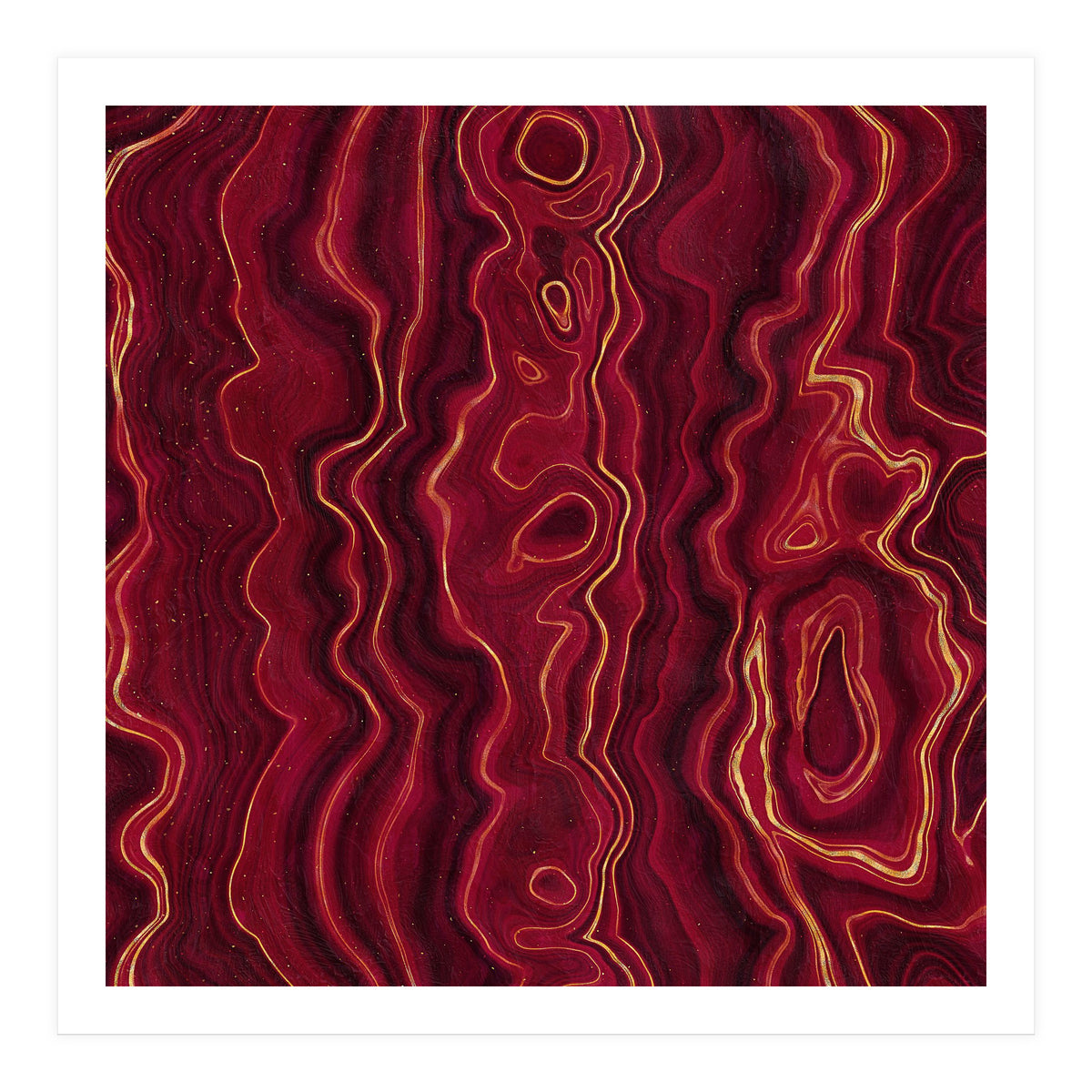Red Agate Texture 01 (Print Only)