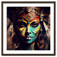 Midnight Warrior Woman Portrait