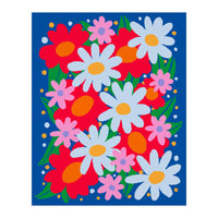 Bold Colourful Flowers (Print Only)