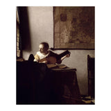 'The Lute Player', 1663-1664, Oil on canvas, 51,4 x 45,7 cm. (Print Only) thumbnail