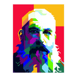 Claude Monet Artist Painting WPAP Trending Now (Print Only) thumbnail