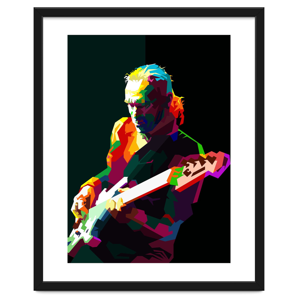 Billy Sheehan Pop Art WPAP