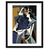 Juan Gris (Madrid, 1887-Boulogne-sur-Seine, 1927). Seated Woman (1917). Oil on panel. 116 x 73 cm. thumbnail