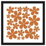 Brown Flowers Pattern thumbnail