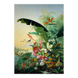 Fleurs exotique, 1836 Exotic flowers from tropical countries. Canvas, 162 x 121 cm. (Print Only) thumbnail
