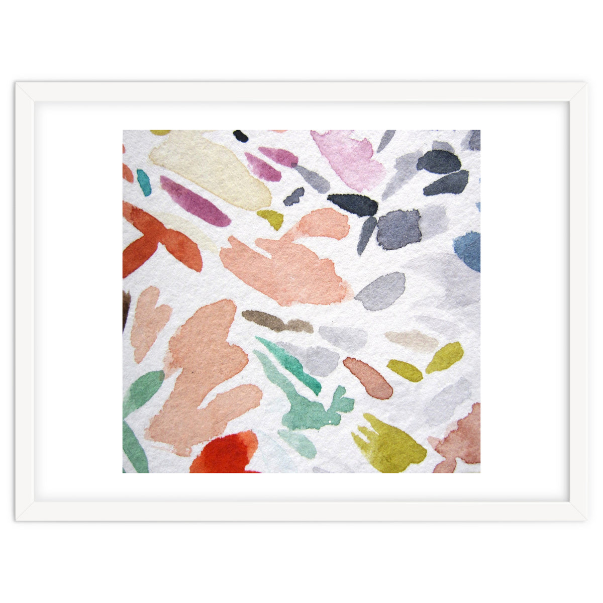 Abstract, Watercolor, Art Print, Viddy Pop The Mood Room