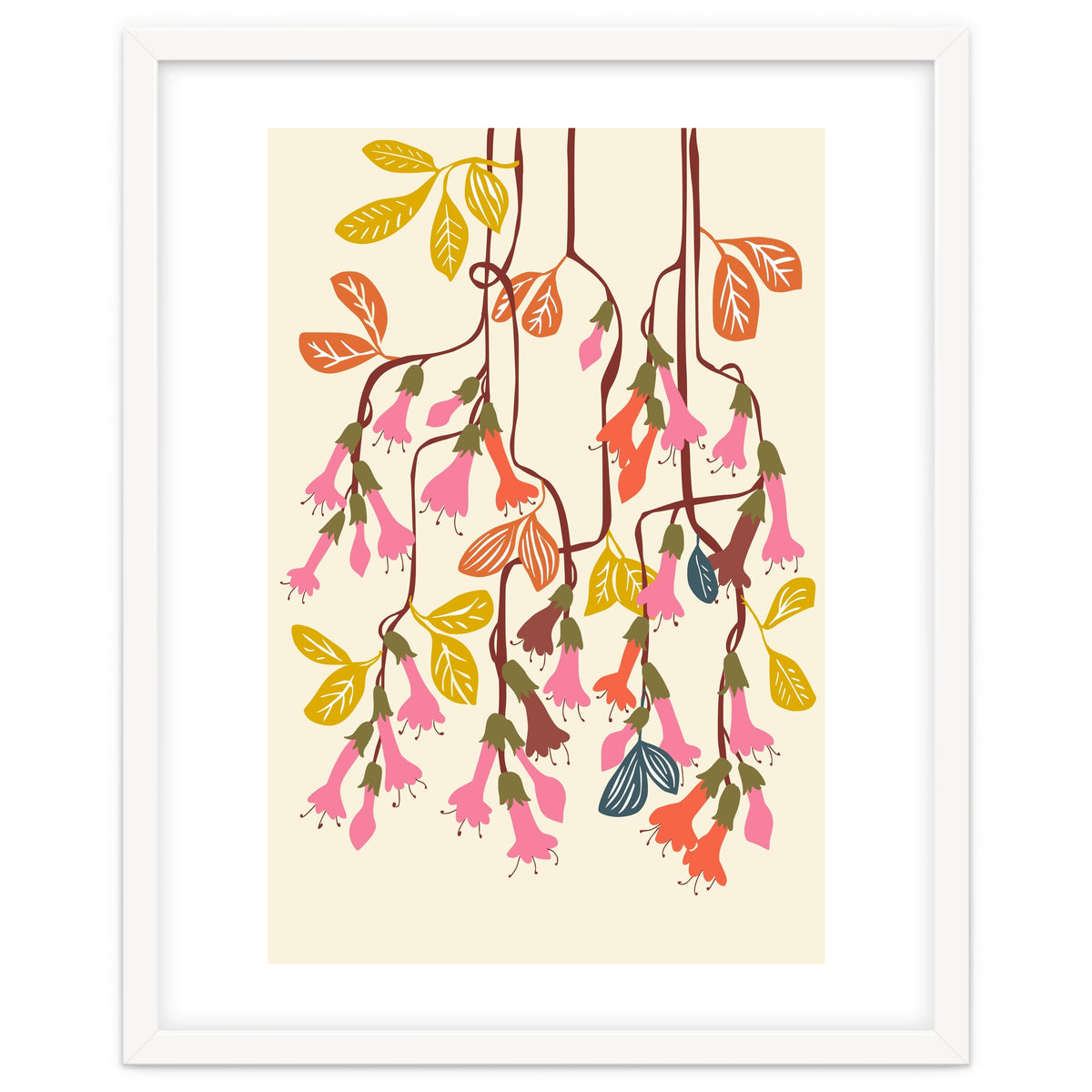 Fuchsia Flower Affection Light