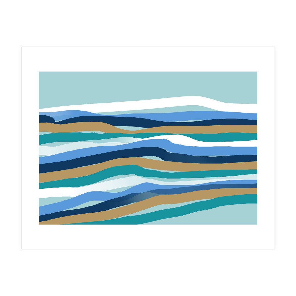 Between The Waves  (Print Only)