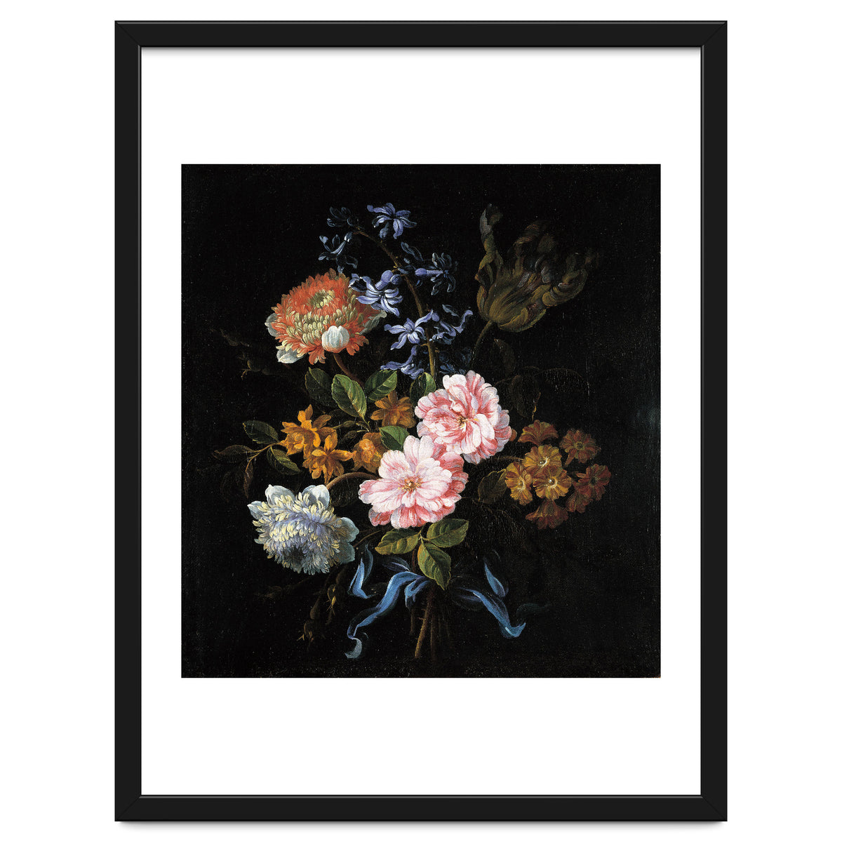 Jean-Baptiste Monnoyer (Lille, 1636-Londres, 1699). A Bouquet of Poppy Anemones, York-and-Lancast...