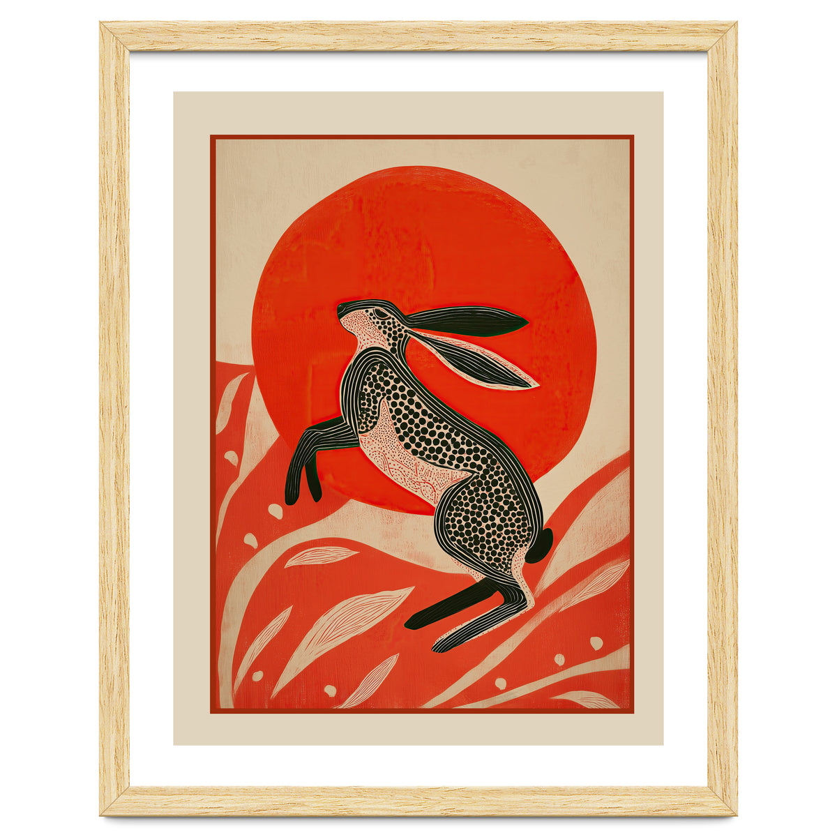 Hare And The Red Sun