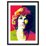 Jim Morrison Legendary Rock Pop Art WPAP thumbnail