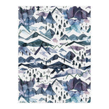 Watercolor Landscape Blue Mountains (Print Only) thumbnail