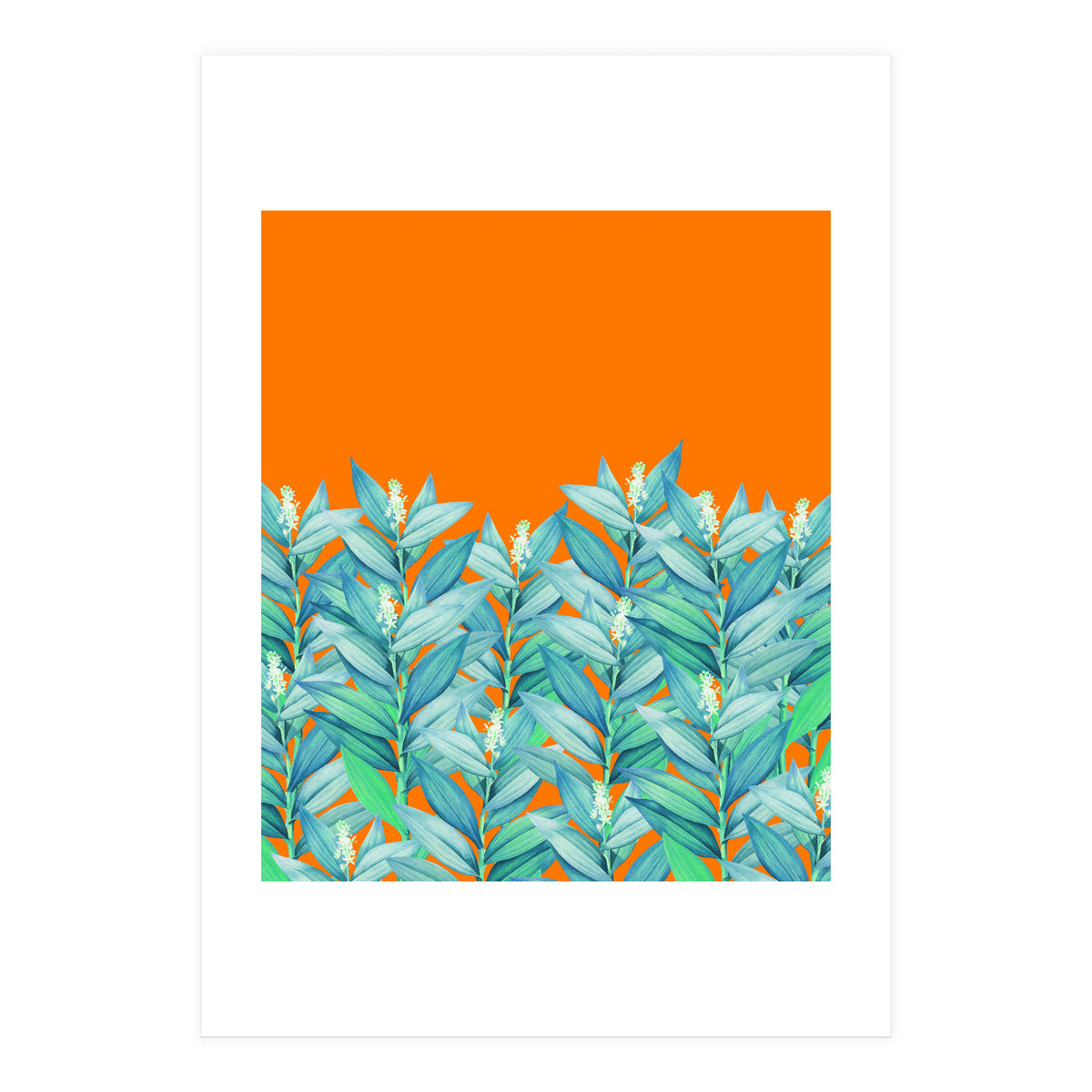 Nevertheless #Botanical Watercolor Illustration + Digital Art (Print Only)