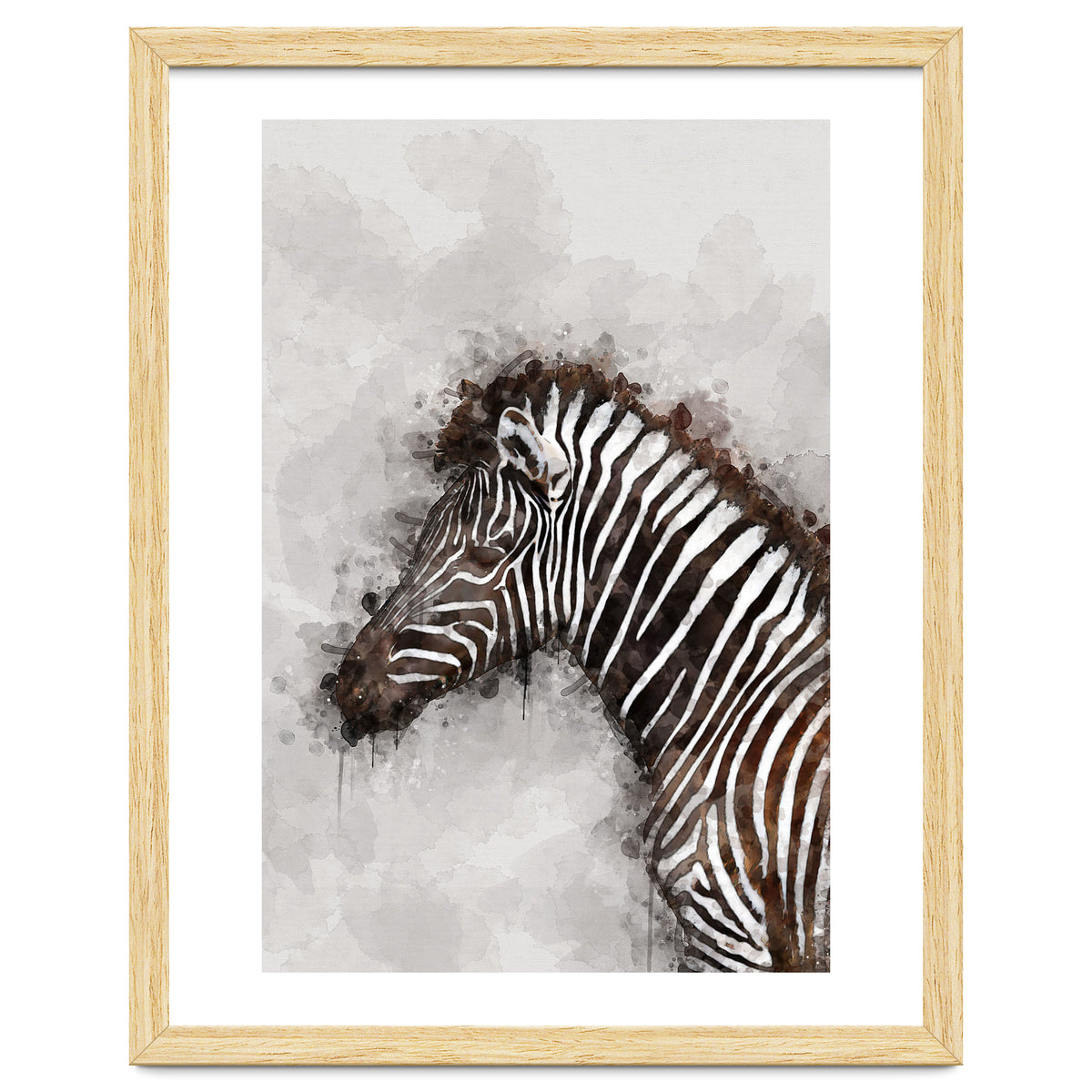 Zebra Watercolor