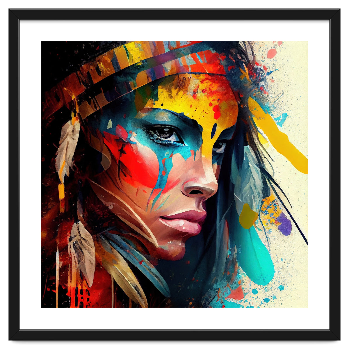 Powerful American Native Woman #5