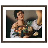 Boy With A Basket Of Fruit - Caravaggio - Selfie thumbnail