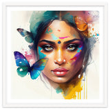 Holi Glow Hindu Portrait thumbnail