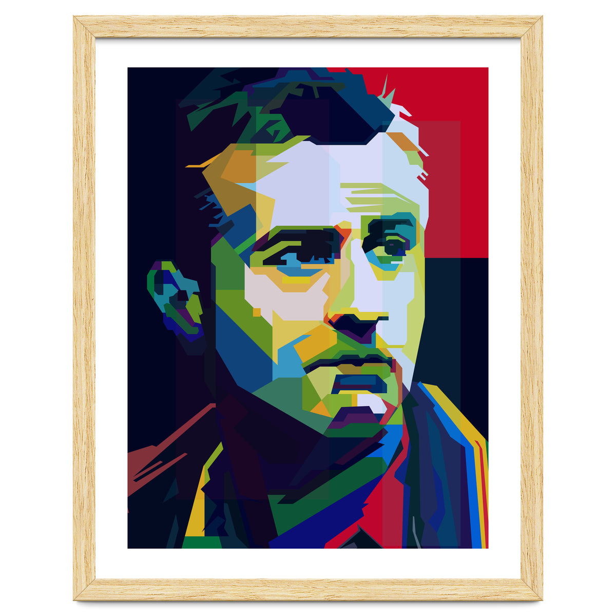 Robert De Niro Hollywood Movies Pop Art WPAP