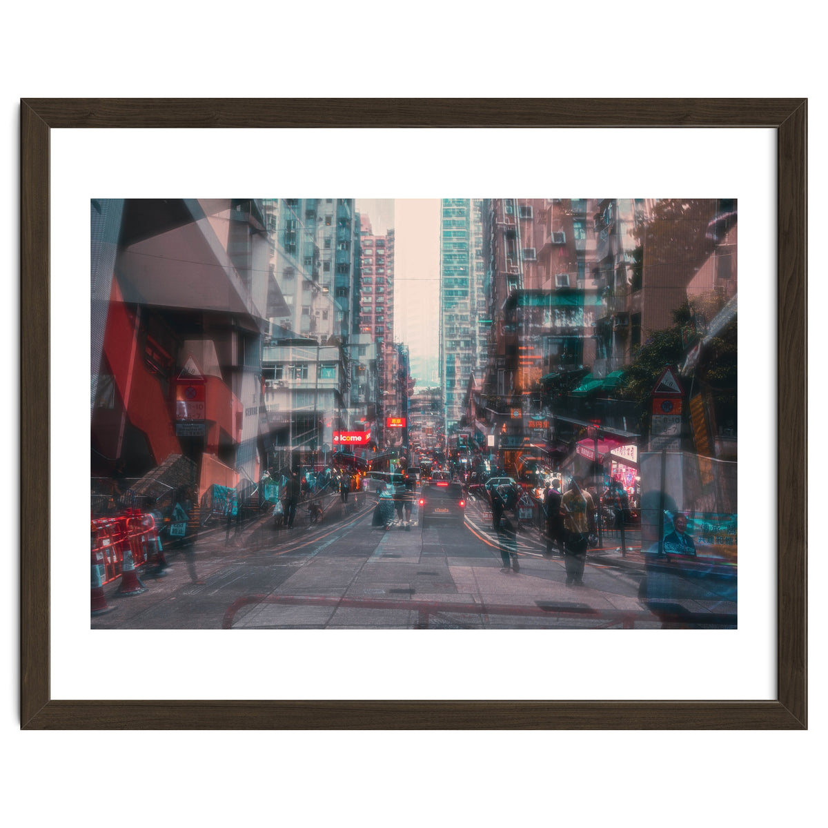 Street Photography - Double Exposure Sai Ying Pung