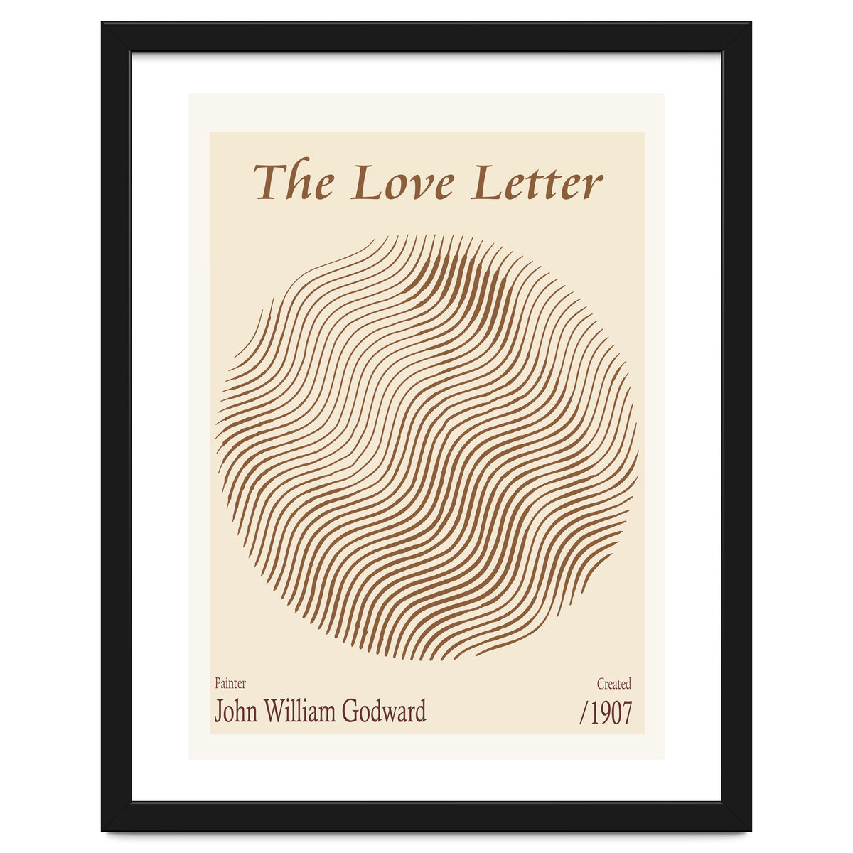 The Love Letter – John William Godward (1907)